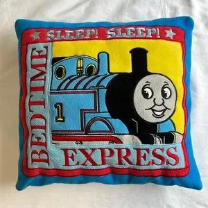 Thomas the Tank Engine Bedtime Express Sleep! Sleep! Bed Travel Pillow  15”x16